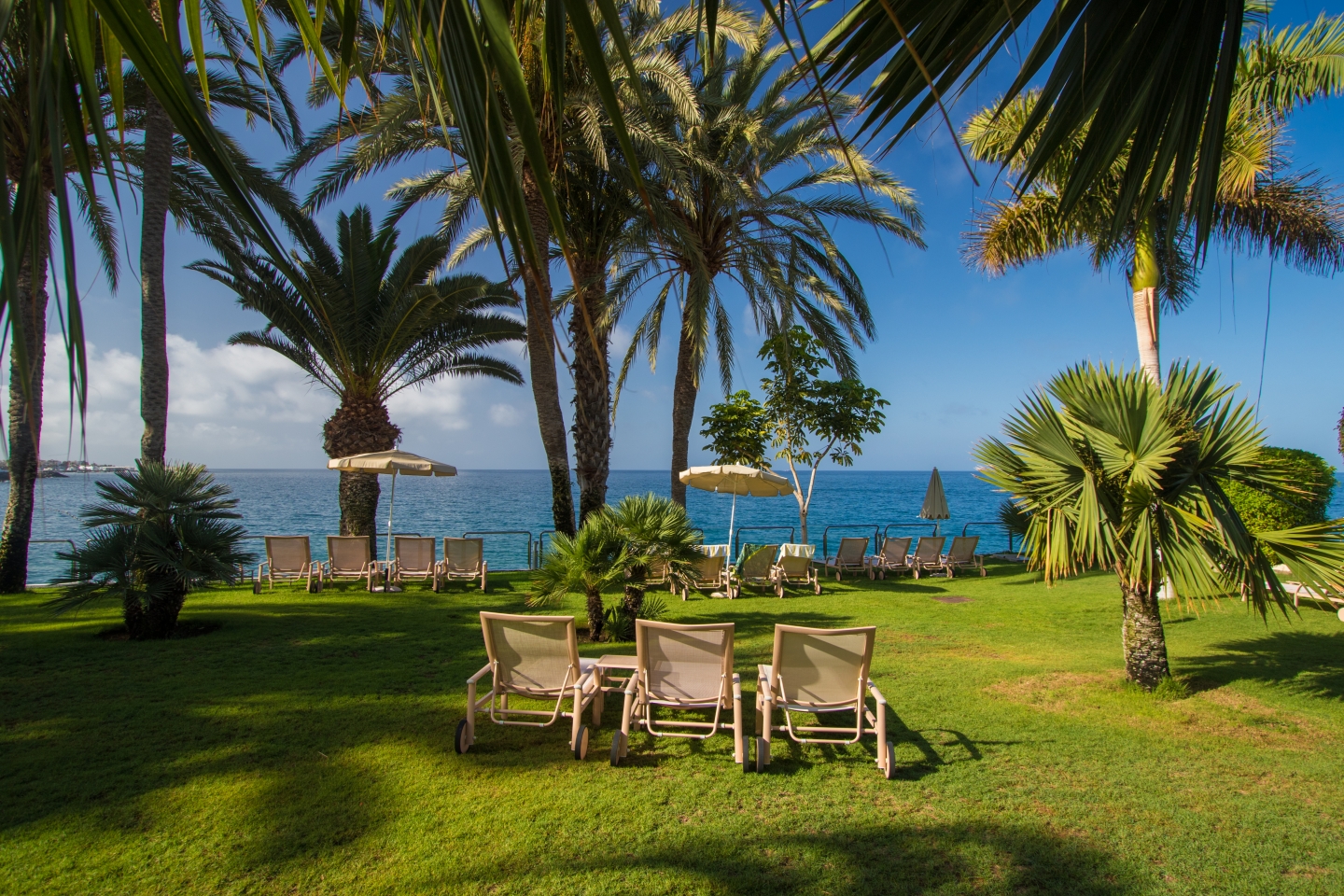 Sea view from the Radisson Blu poolside lawns