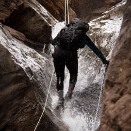 Canyoning or Barranquismo