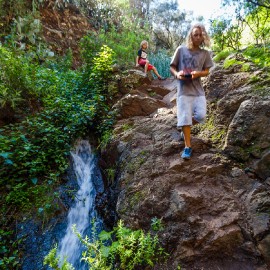 Hiking in the Barranco de los Cernicalos