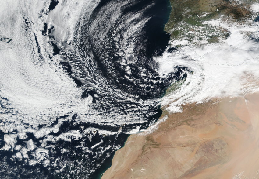 Gran Canaria weather: A cold drop is heading slowly for the Canary Islands