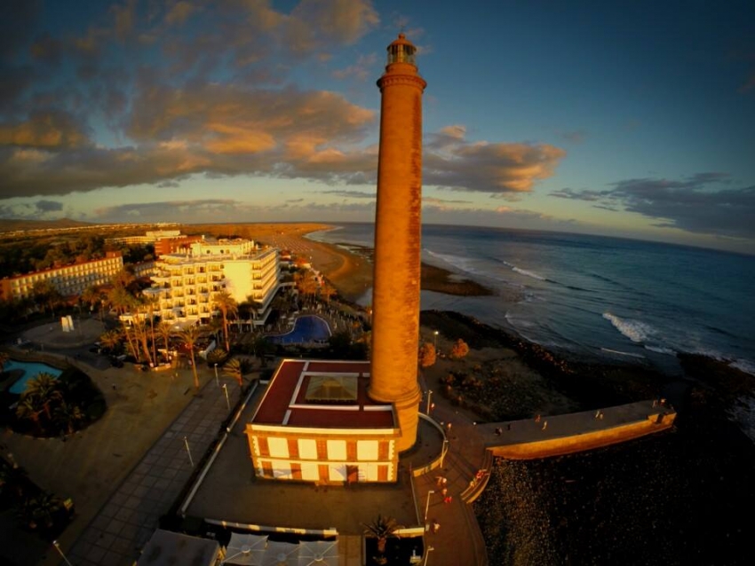 The Maspalomas lighthouse